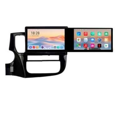 Navigatie Mitsubishi Outlander 2014- Kit-1230 Edotec 2 ecrane  8 core 4+128 21.6 inch Incell android Wifi 5Ghz gps internet