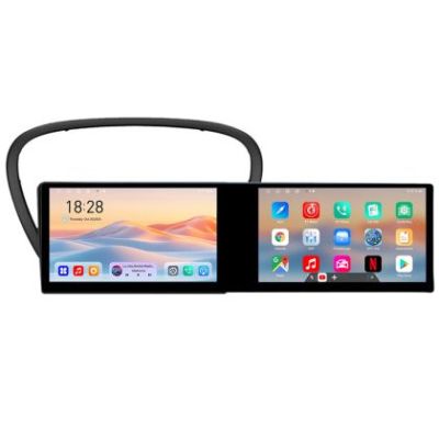 Navigatie Peugeot 607 Edotec 2 ecrane  8 core 4+128 21.6 inch Incell android Wifi 5Ghz gps internet  Kit-607