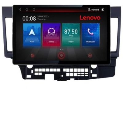 Navigatie Mitsubishi Lancer N-037 ecran 13" 2K 8+128 Android Waze USB Navigatie 4G 360 Toslink Youtube Radio KI