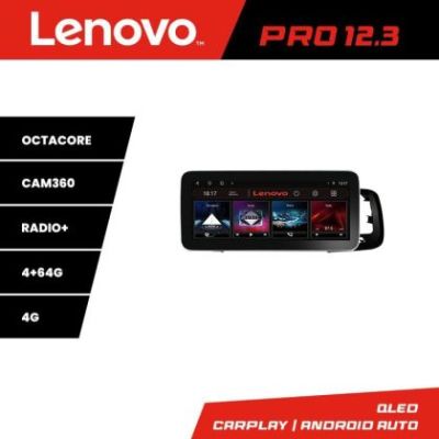 Navigatie dedicata Volvo S60 2008-2014 K-s60-08 Lenovo PRO 4+64 12.3 inch qled android 4G DSP gps internet