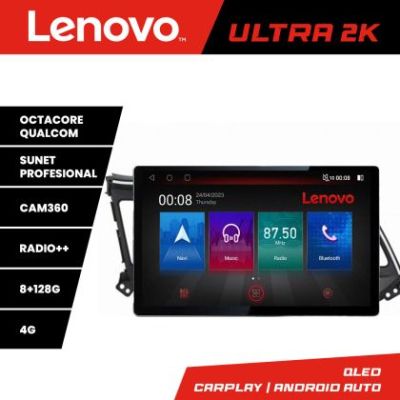 Navigatie Hyundai Elantra 2018- N-1581 ecran 13" 2K 8+128 Android Waze USB Navigatie 4G 360 Toslink Youtube Rad