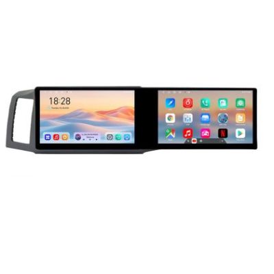 Navigatie Jeep Grand Cherokee 2008-2010 Edotec 2 ecrane  8 core 4+128 21.6 inch Incell android Wifi 5Ghz gps internet  Kit-cherokee-2009