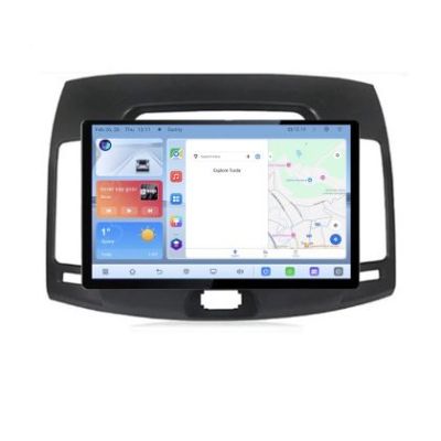Navigatie dedicata Hyundai Elantra 2007-2011 N-2009 Edonav ecran 13" 1K 4+64 Android Waze USB Navigatie 4G 360 Toslink Youtube