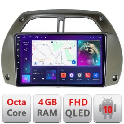 Navigatie Toyota Rav 4 2000-2004 Android radio gps internet 4+64 carplay android auto kit-rav4-old+EDT-E309v3