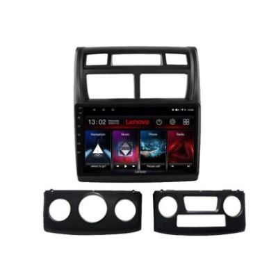 Navigatie Kia Sportage 2007-2013 Lenovo Kit-023 8 core QLED 2K 8+256 360 Android Waze USB Navigatie Internet Youtube Radio