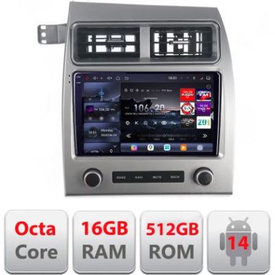 Navigatie Audi Q7 2005-2015 Qled 2K Octa Core 16+512GB LTE 4G DSP Wifi 5Ghz android auto carplay radio gps internet kit-audi-q7+EDT-E809-2K