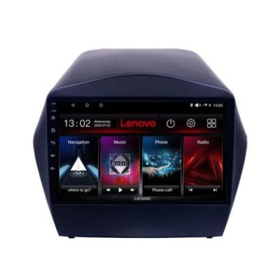 Navigatie Hyundai IX35 Lenovo Kit-361 8 core QLED 2K 8+256 360 Android Waze USB Navigatie Internet Youtube Radio