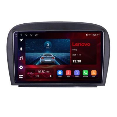 Navigatie Mercedes SL W230 2004-2011 M-W230 Octa Core Android Radio Bluetooth GPS WIFI/4G DSP 2K 8+128GB 360 To