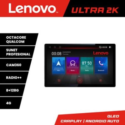 Navigatie Honda HR-V 2022- Qled 2K Octa Core 8+128 LTE 4G DSP Wifi 5Ghz HDMI android auto carplay radio gps internet kit-hr-v2022+ULTRA-2K-13-8+128+kit-10-9