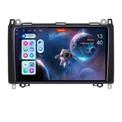 Navigatie Mercedes VW Lenovo Kit-068 8 core QLED 2K 12+256 360 Android Waze USB Navigatie Internet Youtube Radio