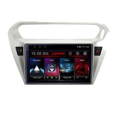 Navigatie Peugeot 301 Citroen C-Elisee Lenovo Kit-301 8 core QLED 2K 8+256 360 Android Waze USB Navigatie Internet Youtube Radio v1