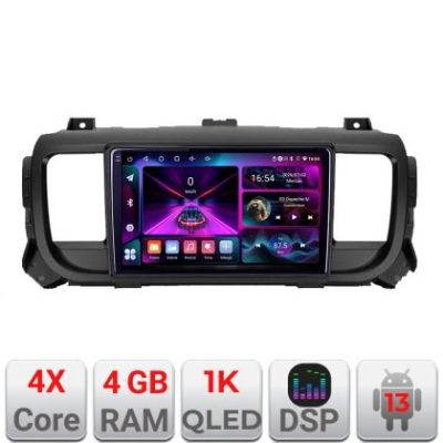 Navigatie Citroen Jumpy Toyota Proace Peugeot Traveller A-jumpy16 4+64 InCell Display 1K Android Waze USBNavigatie Internet Youtube V2