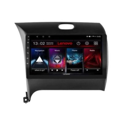 Navigatie Kia Cerato 2013-2017 Lenovo Kit-1562 8 core QLED 2K 8+256 360 Android Waze USB Navigatie Internet Youtube Radio