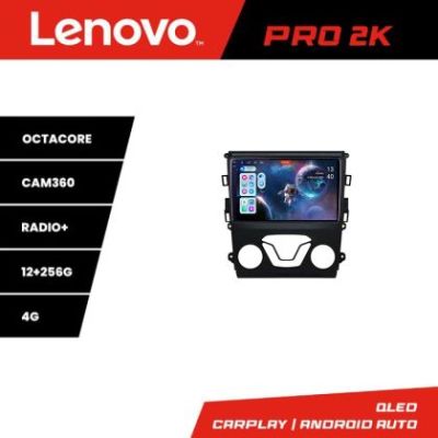 Navigatie Ford Mondeo 2013-2020 Lenovo Kit-377 8 core QLED 2K 12+256 360 Android Waze USB Navigatie Internet Youtube Radio