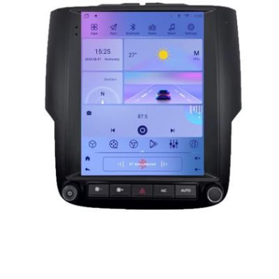 Navigatie Dodge Ram 2013-2018 Edonav Tesla Qled 9.7",Octacore,4Gb RAM,32Gb,4G,DSP,Carplay,Android Auto, 360, fibra optica, coaxial,Bluetooth