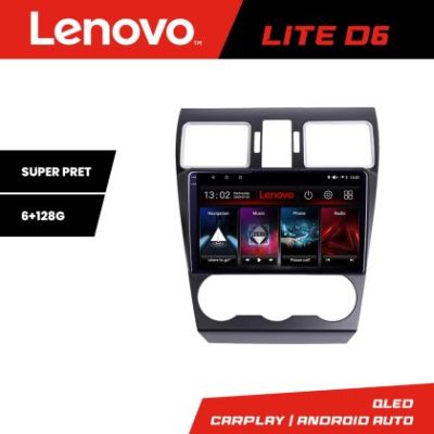 Navigatie Subaru Forester XV Lenovo QLED Octa core 6+128 DSP Wifi 5Ghz Android radio gps internet kit-062-2019+LITE-9-6+128