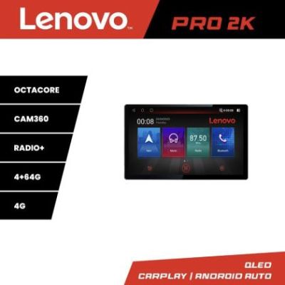 Navigatie Peugeot 307 K-307 Lenovo PRO 4+64 13 inch 2K android 4G DSP gps internet  8Core
