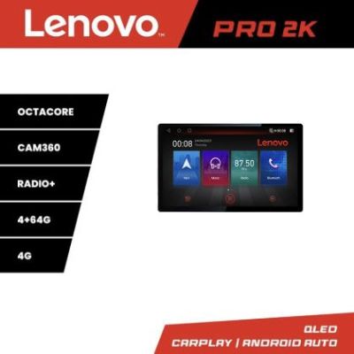Navigatie Dacia Duster 2023- Lenovo PRO 4+64 13 inch 2K android 4G DSP gps internet  KIT-duster2023