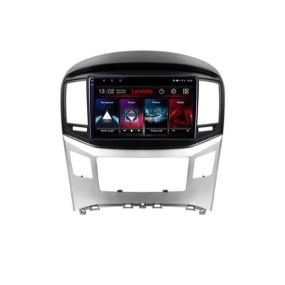 Navigatie Hyundai H1 Starex 2016- Lenovo Kit-H1 8 core QLED 2K 8+256 360 Android Waze USB Navigatie Internet Youtube Radio