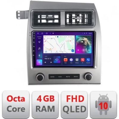 Navigatie Audi Q7 2005-2015 dedicata Android QLED octa core 4+64 4G DSP FHD carplay android auto radio gps internet Android kit-audi-q7+EDT-E309v3