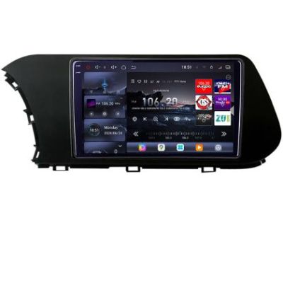 Navigatie Hyundai I20 2020- Edotec Kit-i20 8 core QLED 2K 16+512GB 360 Android Waze USB Navigatie Internet Youtube Radio