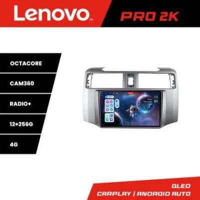 Navigatie Toyota 4runner 2009-2019 Android radio gps internet 8 core QLED 2K 12+256 360 Lenovo