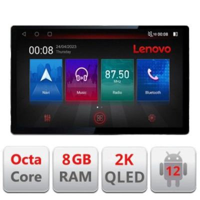 Navigatie Nissan Qashqai N-353 ecran 13" 2K 8+128 Android Waze USB Navigatie 4G 360 Toslink Youtube Radio KIT-3