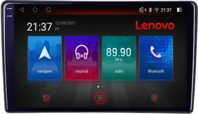 Navigatie Ford Transit 2019- varianta cu ecran de fabrica ecran 13" 2K 8+128 Android Waze USB Navigatie 4G 360 Toslink Youtube Radio KIT-transit-2019-b+EDT-E513-PRO