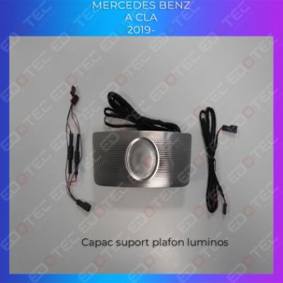 Lumini Ambientale NIGHTVIBE capac suport plafon Mercedes A W177 CLA W118 control pe sistemul original sau telefon