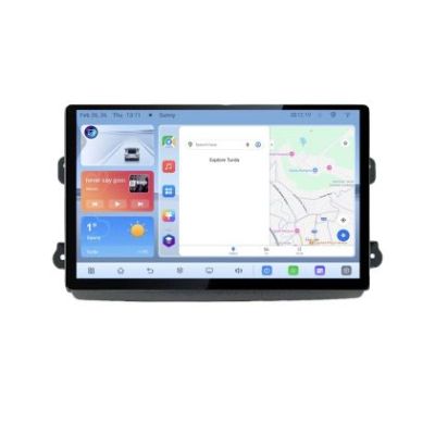 Navigatie Fiat Ducato 2021- Qled 1K Octa Core 4+64 LTE 4G DSP Wifi 5Ghz android auto carplay radio gps internet KIT-ducato2024+EDT-E413V3