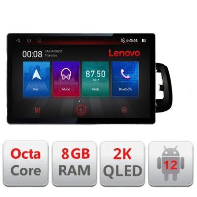 Navigatie Volvo S60 2008-2014 N-s60-08 ecran 13" 2K 8+128 Android Waze USB Navigatie 4G 360 Toslink Youtube Rad