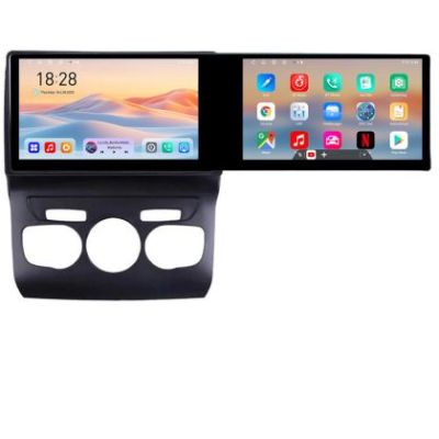 Navigatie Citroen C4 2011-2016 Kit-241 Edotec 2 ecrane  8 core 4+128 21.6 inch Incell android Wifi 5Ghz gps internet  C