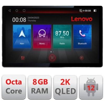 Navigatie Jeep Grand Cherokee 2014-2019 N-JGG ecran 13" 2K 8+128 Android Waze USB Navigatie 4G 360 Toslink Yout