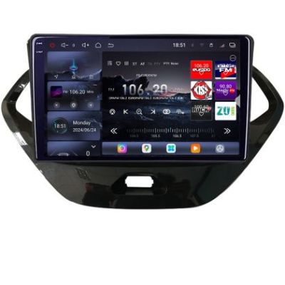 Navigatie Ford KA 2015-2020 Android radio gps internet 8 core QLED 2K 16+512GB 360 Edotec