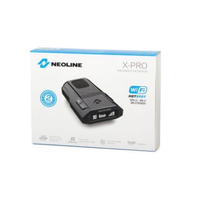 Detector radar Neoline X-PRO cu GPS Wifi banda K, Ka, laser