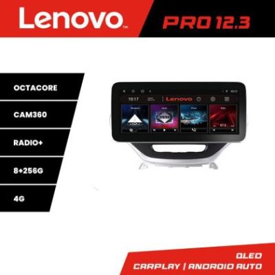 Navigatie Jeep Cherokee 2014-2019 Manual K-248 Lenovo PRO 8+256 12.3 inch qled android 4G DSP gps internet 32