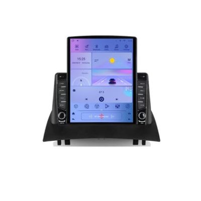 Navigatie Renault Megane 2 G-098 ecran tip TESLA 9.7" cu Android Radio Bluetooth Internet GPS WIFI 4+32GB DSP 4G Octa
