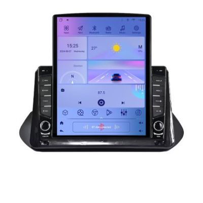 Navigatie Nissan X-trail 2021- dedicata Ouad core 4+32 ecran vertical 9.7" DSP 360 FHD AHD Android radio gps internet  kit-x-trail-2021+EDT-E709+kit-10-9