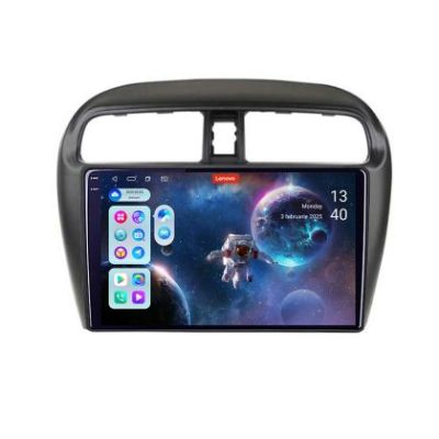 Navigatie Mitsubishi Space Star Mirage Attrage 2012- 8 core QLED 2K 12+256 360 Android Waze USB Navigatie Internet Youtube Radio Lenovo