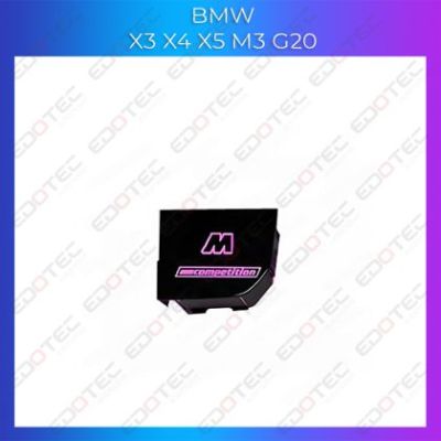 Lumini Ambientale NIGHTVIBE BMW X3 X4 X5 M3 G20 logo M pentru consola centrală control telefon sau sistem original