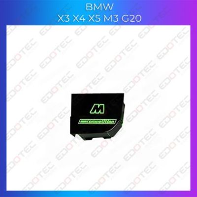 Lumini Ambientale NIGHTVIBE BMW X3 X4 X5 M3 G20 logo M pentru consola centrală control telefon sau sistem original