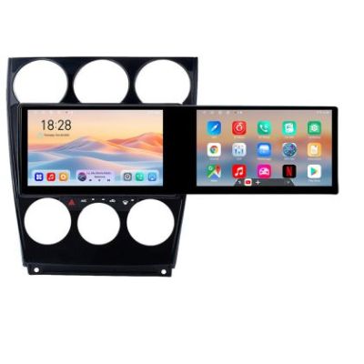 Navigatie Mazda 6 2004-2008 Kit-944 Edotec 2 ecrane  8 core 4+128 21.6 inch Incell android Wifi 5Ghz gps internet