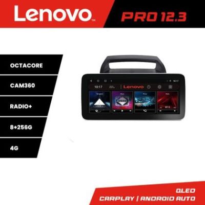 Navigatie Kia Carnival 2006-2014 Lenovo PRO 8+256 12.3 inch qled android 4G DSP gps internet  KIT-carnival2006