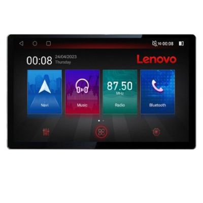 Navigatie Fiat 500 2007-2015 Lenovo PRO 4+64 13 inch 2K android 4G DSP gps internet  8Core