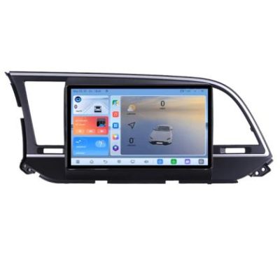 Navigatie Hyundai Elantra 2015-2018 C-581 Android 8 Core 2.2 Ghz 8+128 Qled 1K ADAS 4G LTE GPS 360 KIT-581+EDT-E409V3