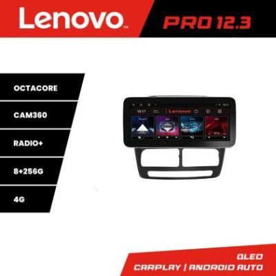 Navigatie Fiat Doblo 2010-2017 si Opel Combo 2010-2017 Lenovo PRO 8+256 12.3 inch qled android 4G DSP gps internet  Kit-DOBLO10 v1