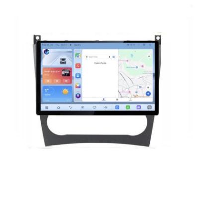 Navigatie dedicata Mercedes Clasa C W203 facelift N-093 Edonav ecran 13" 1K 4+64 Android Waze USB Navigatie 4G 360 Toslink You