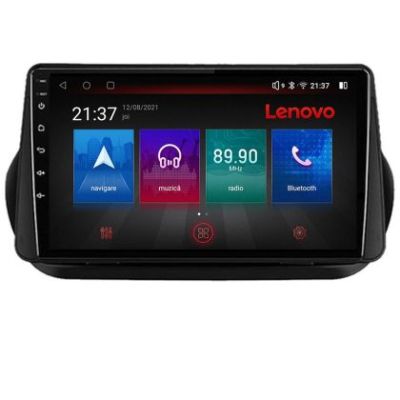 Navigatie Peugeot Bipper, Citroen Nemo, Fiat Qubo 2008-2017 Android radio gps internet 8 core QLED Qualcomm 4+64 360 Lenovo