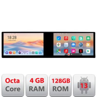 Navigatie Kia Ceed 2007-2009 Edotec 2 ecrane  8 core 4+128 21.6 inch Incell android Wifi 5Ghz gps internet  KIT-Ceed07