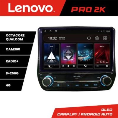 Navigatie dedicata Ford Fiesta 2020- Lenovo Qled 2K Octa Core 8+256 360 DSP carplay android auto radio gps internet PRO-2K-9-8+256